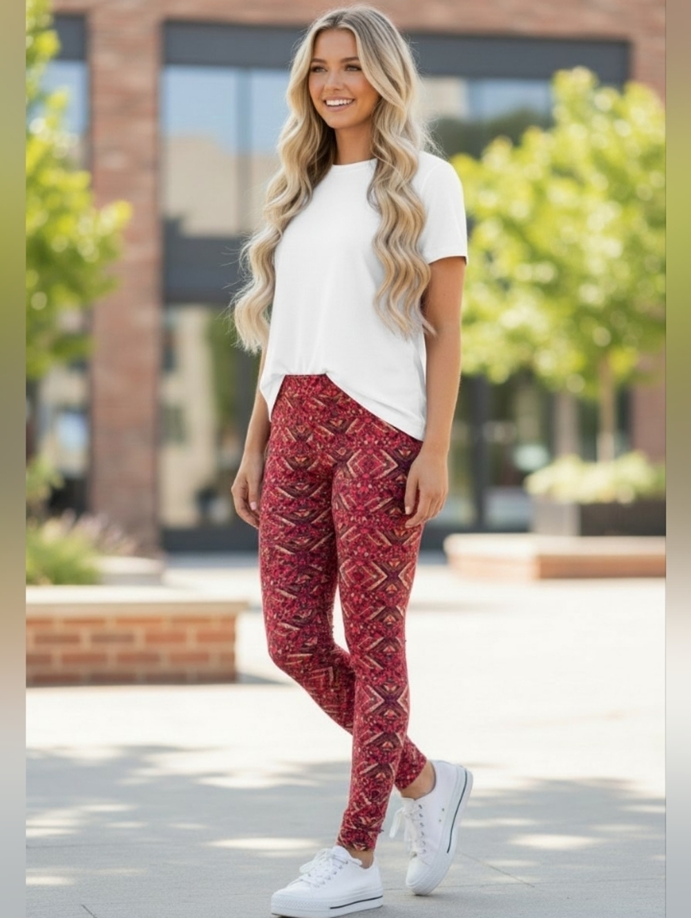 🎉SALE Lularoe Multicolor Abstract Print Super Soft Leggings